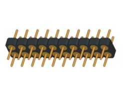2.54mm ԲPIN룬180ȣ˫ţܸ3.0볤10.0mm